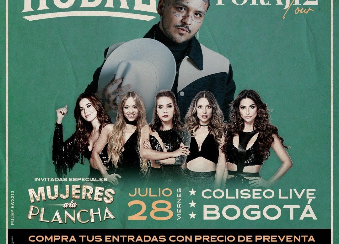 Christian Nodal llega a Bogotá el próximo viernes 28 de julio