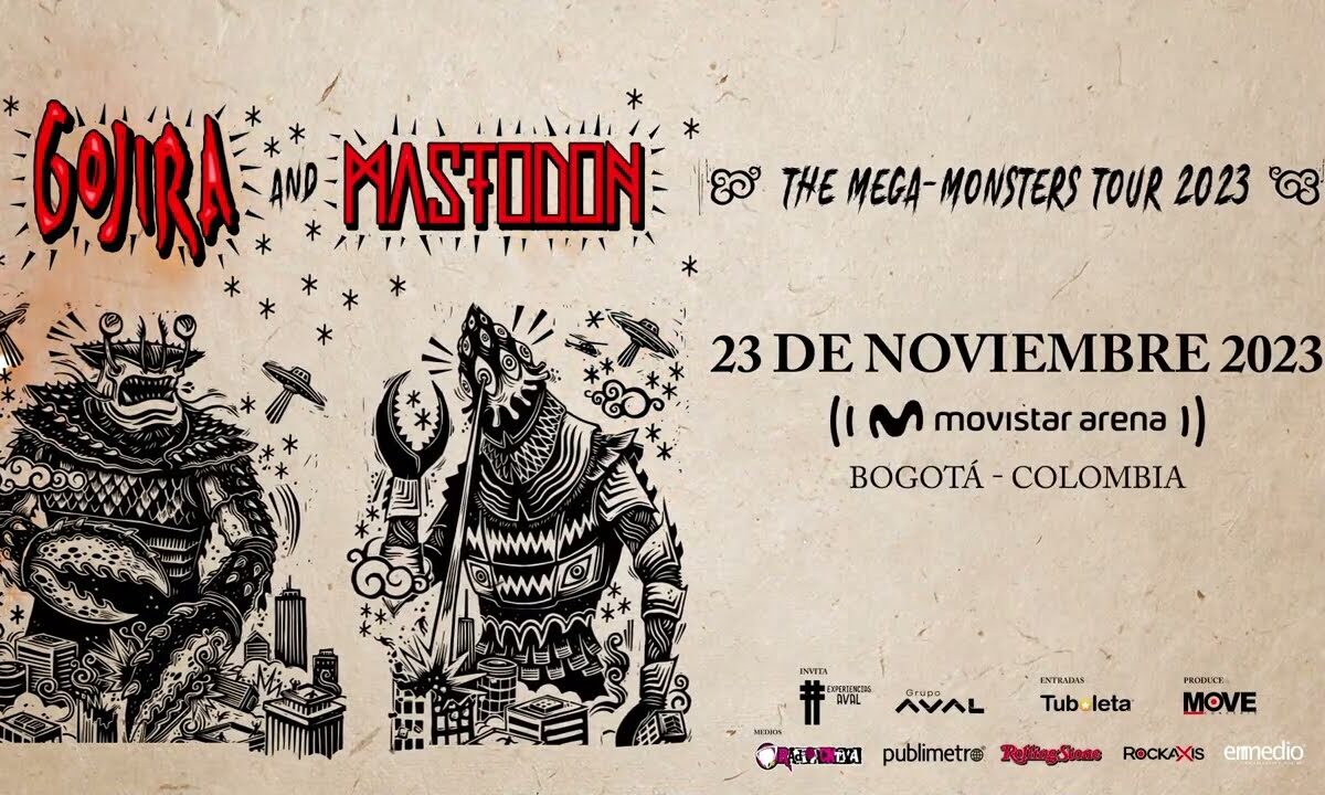GOJIRA Y MASTODON EN COLOMBIA