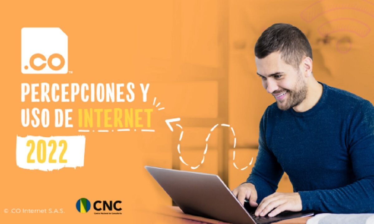 .CO Internet, promotor y operador del dominio .CO, presentó el estudio “Percepciones y Uso de Internet en Colombia – 2022”