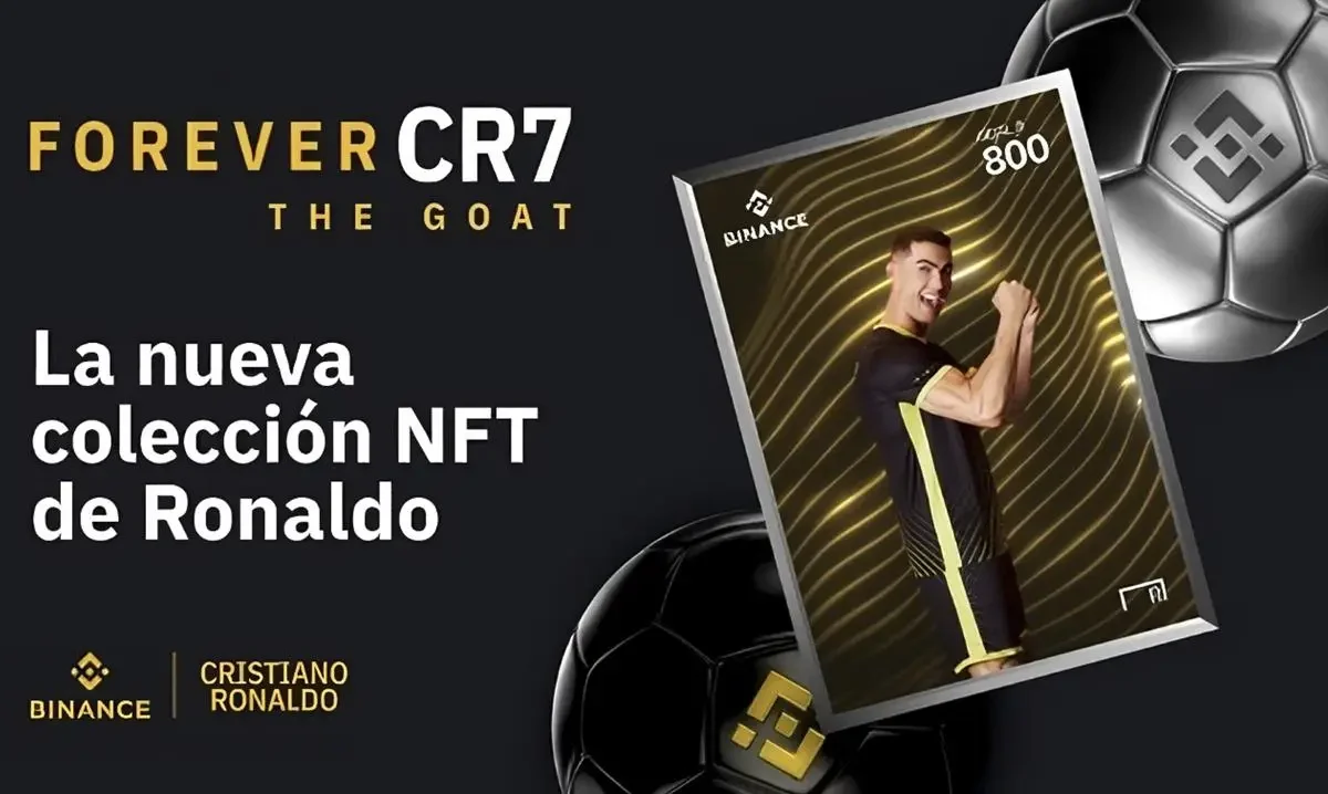 Binance celebra a «The GOAT» con la nueva Colección NFT de Cristiano Ronaldo