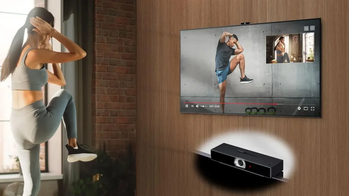 Una experiencia más inteligente e interactiva llega a los televisores gracias a LG Smart Cam