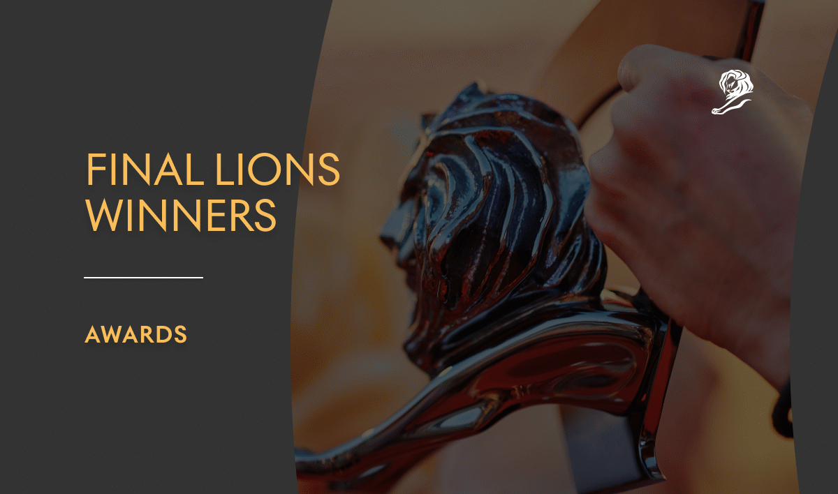 Anunciados los ganadores finales de Cannes Lions 2025.