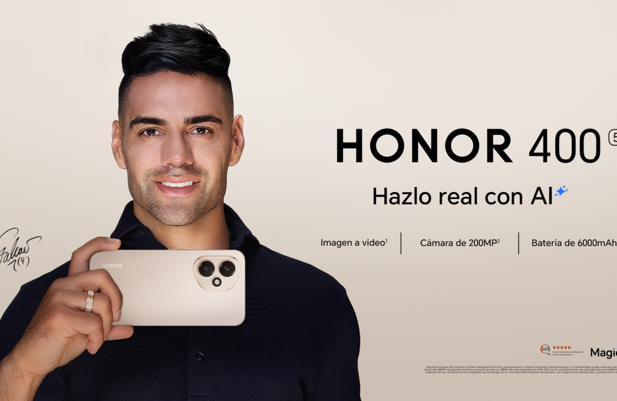 ¡Literalmente, la imagen cobra vida! El HONOR 400: la experiencia con IA más avanzada llegó a Colombia.