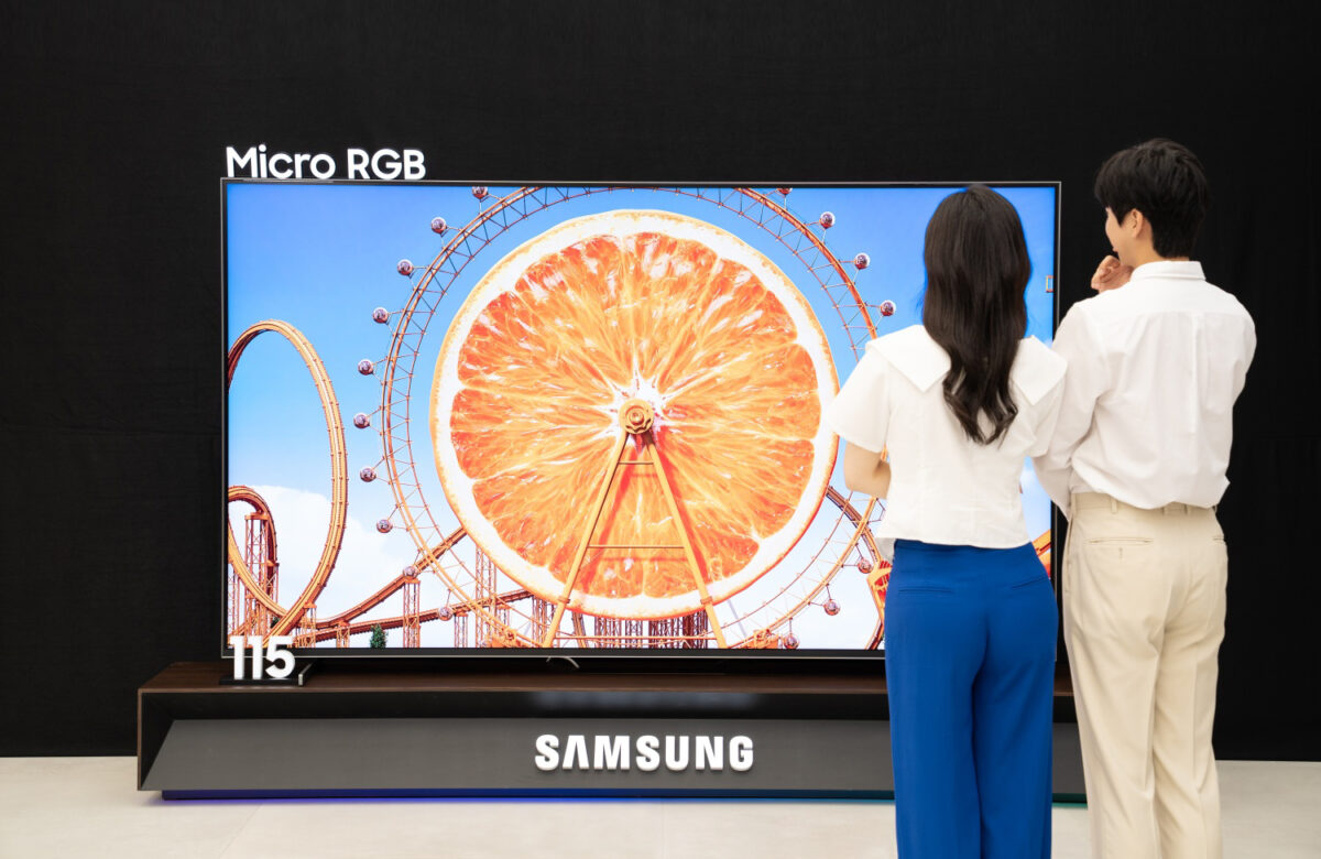 Samsung presenta el primer televisor Micro RGB del mundo y redefine la categoría de TVs premium