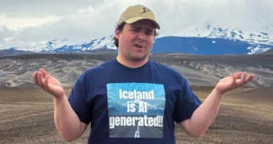Icelandair demuestra que Islandia es real y no generada por IA