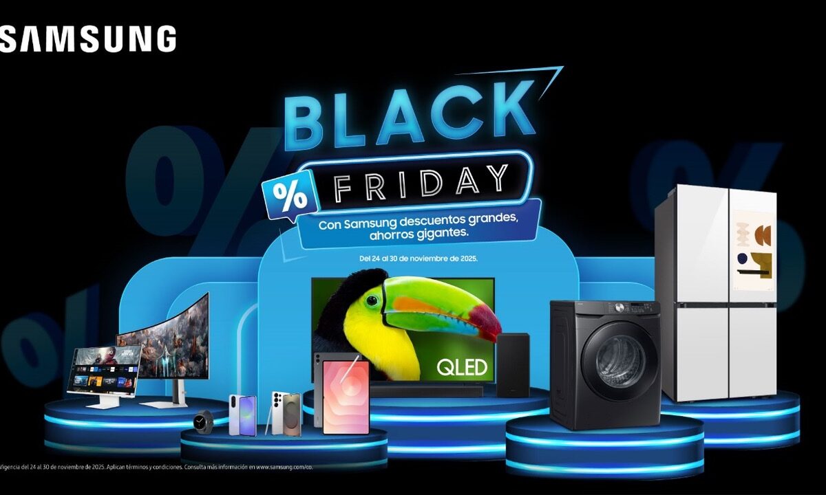 Samsung anuncia Black Friday con descuentos de hasta 45% en productos con inteligencia artificial