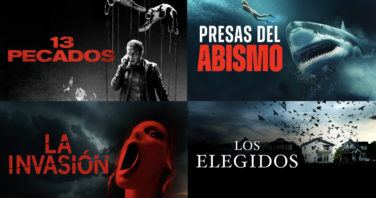 Cine de tiburones, acción, terror y suspenso con Richard Dreyfuss y Ron Perlman en los estrenos exclusivos de Adrenalina Pura+ en febrero