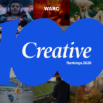 WARC Creative 100. Rankings 2026:  revela las campañas y compañías más premiadas por su creatividad