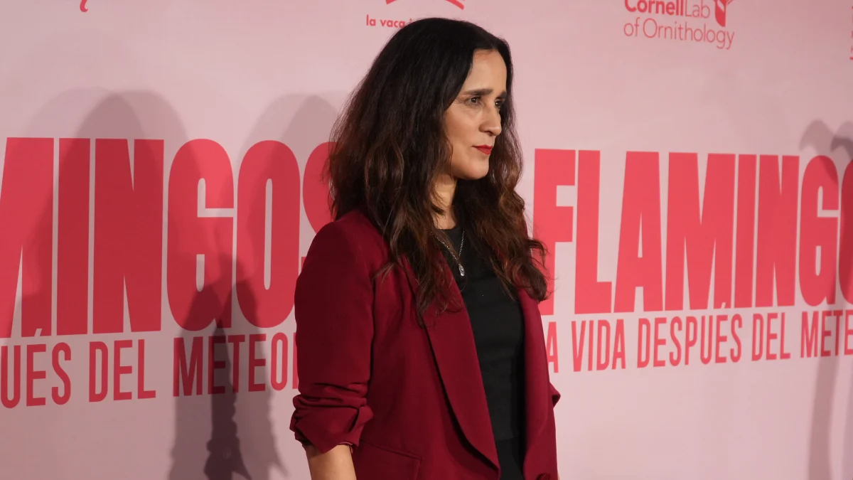 Julieta Venegas y Lorenzo Hagerman celebran la premiere con alfombra rosa de «Flamingos: la vida después del meteorito»