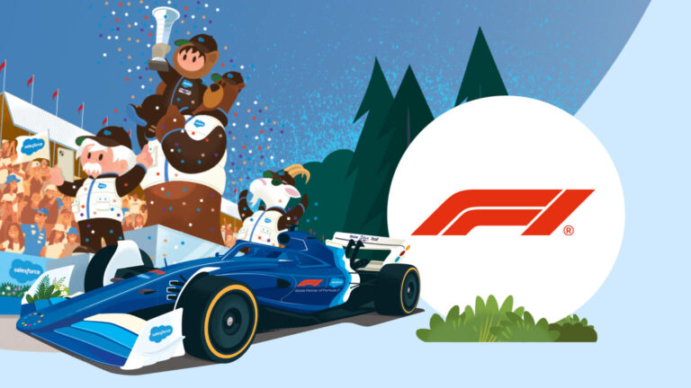 IA en Fórmula 1 Agentforce 2026|